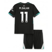 Liverpool Mohamed Salah #11 Auswärts Trikotsatz Kinder 2024-25 Kurzarm (+ Kurze Hosen)